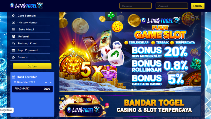 LINGTOGEL77 LINGTOGEL77